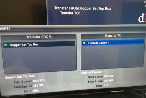 how to transfer dvr recordings to hopper